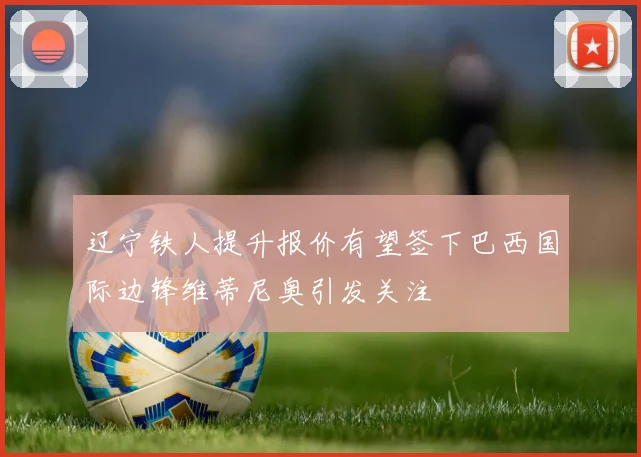 辽宁铁人提升报价有望签下巴西国际边锋维蒂尼奥引发关注
